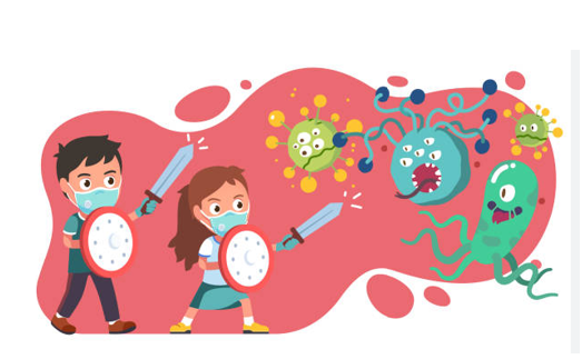 körper bekämpft bakterien und viren